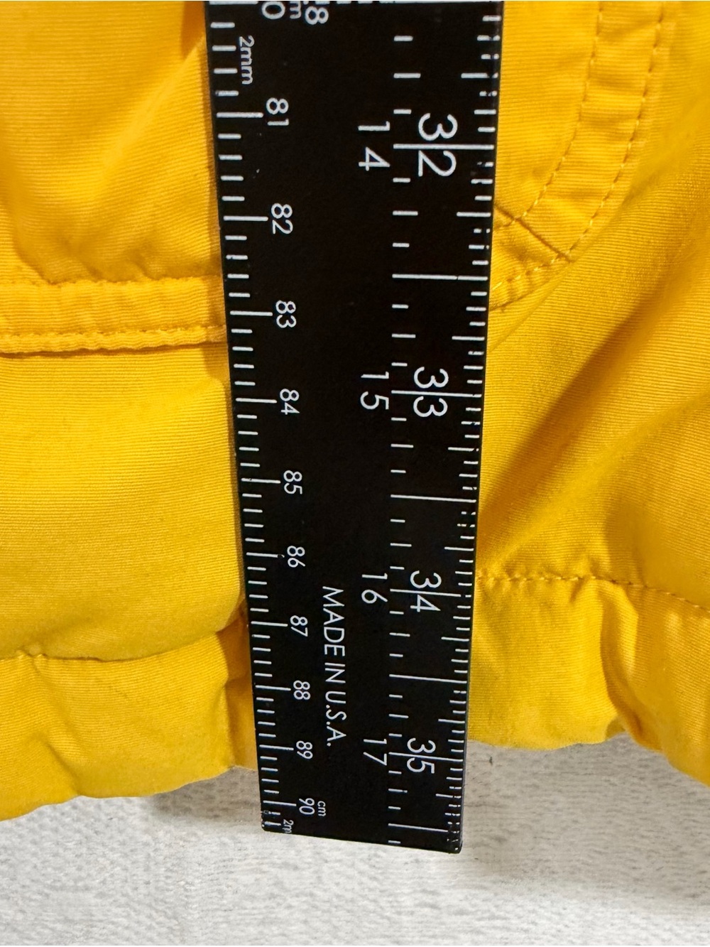 Vintage Land's End Mens Yellow Parka Squall Jacket With Detachable Hood Size XL - Picture 6 of 12